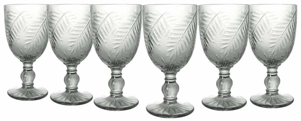 Set van 6 wijnglazen Jungle | Villa D'Este Home Tivoli