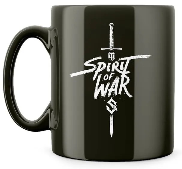 Koffie mok World of Tanks - Sabaton: Spirit of War Black