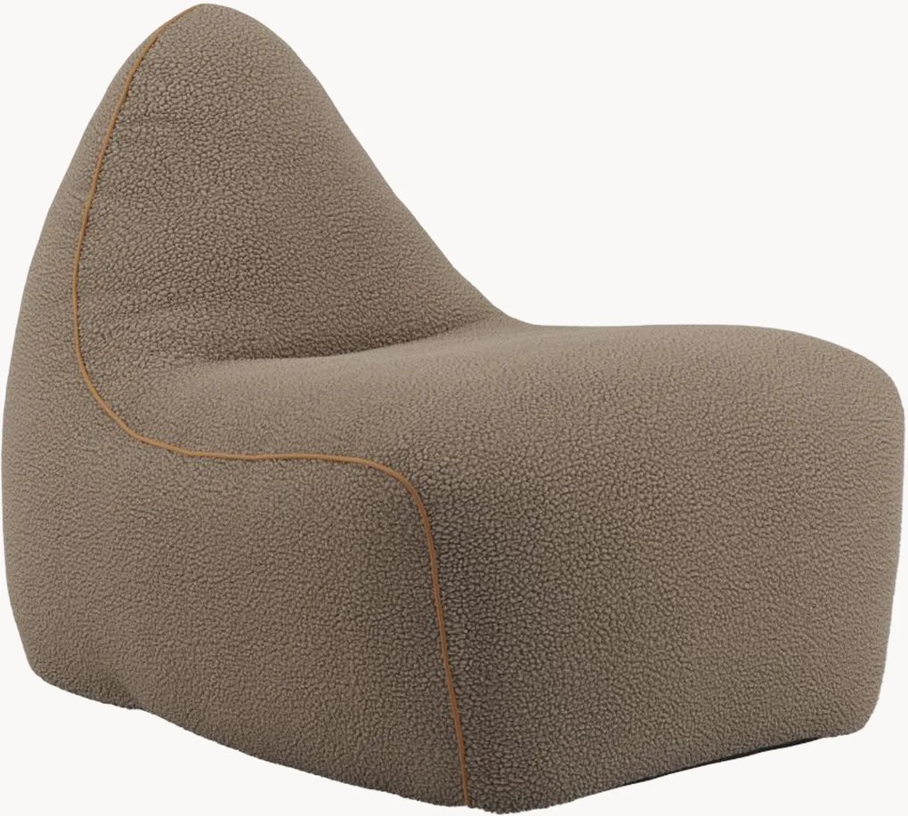 Zitzak SACKit van teddy-bouclé