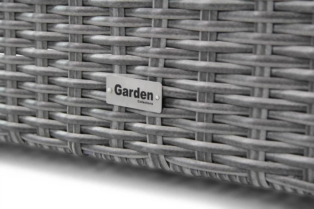 Hoek loungeset 5 personen Wicker Grijs Garden Collections Oxford