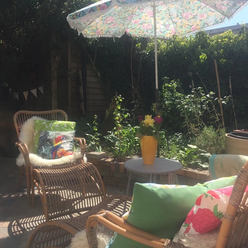 Intenso Napoli lounge tuinstoel met voetenbank