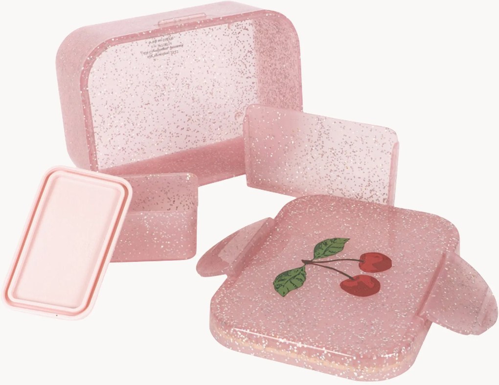 Kinder glitter lunchbox Cherry