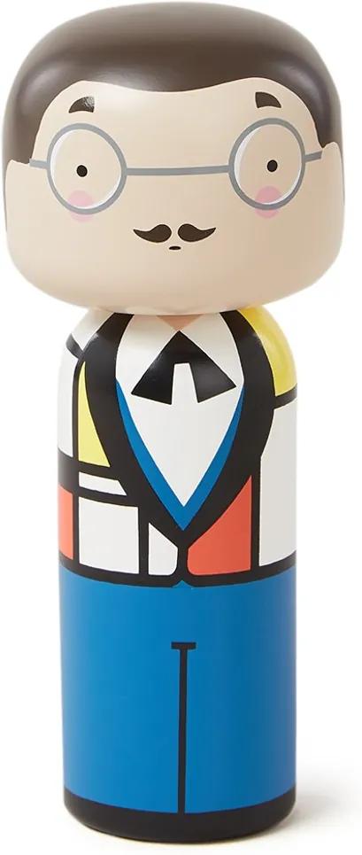 Lucie Kaas Piet Kokeshi Doll 14,5 cm