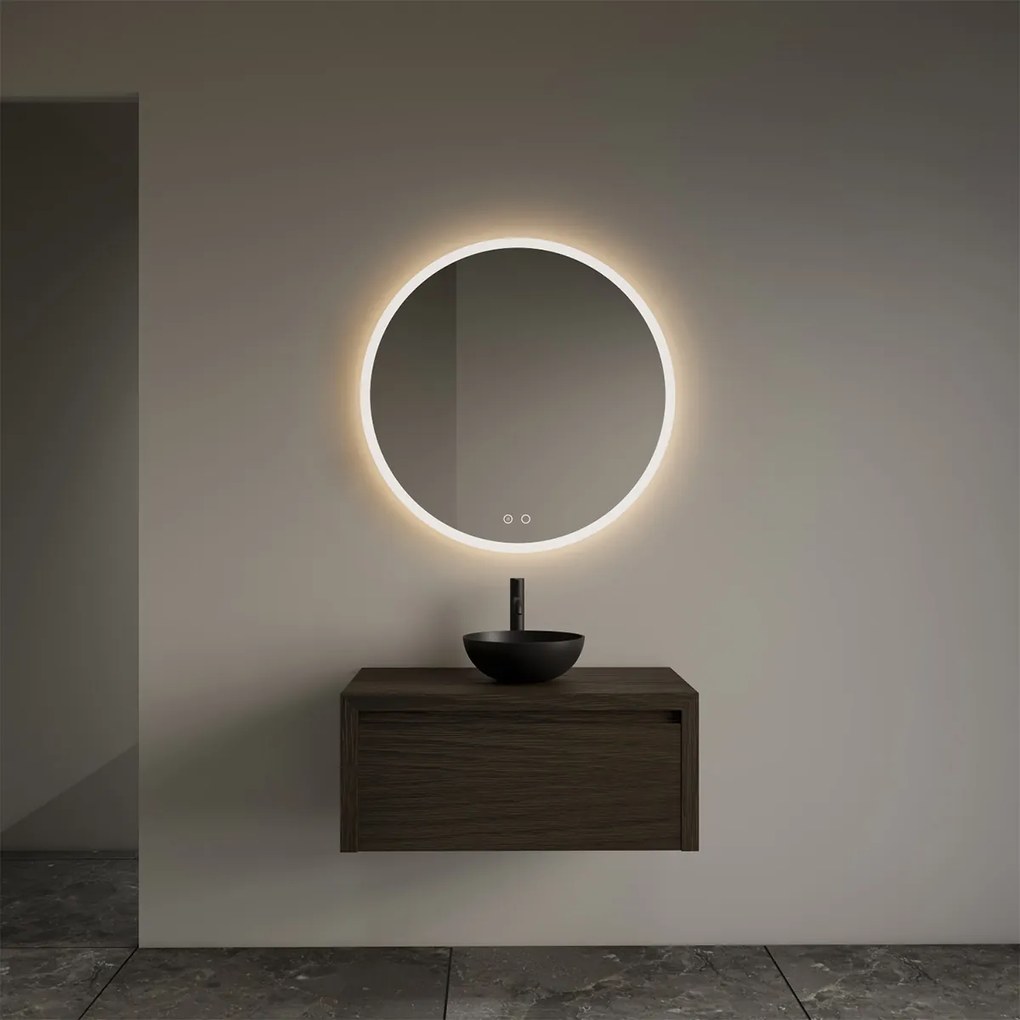 Gliss Design Ares badmeubel 60cm charcoal zonder waskom