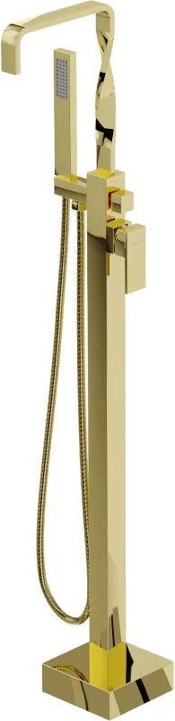 Mexen Avila vrijstaande badmengkraan, goud - 75833-50