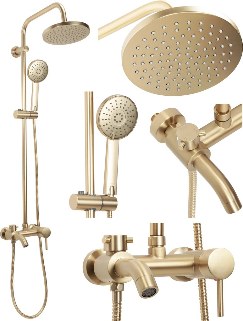 Doucheset Rea Luis Gold Brush
