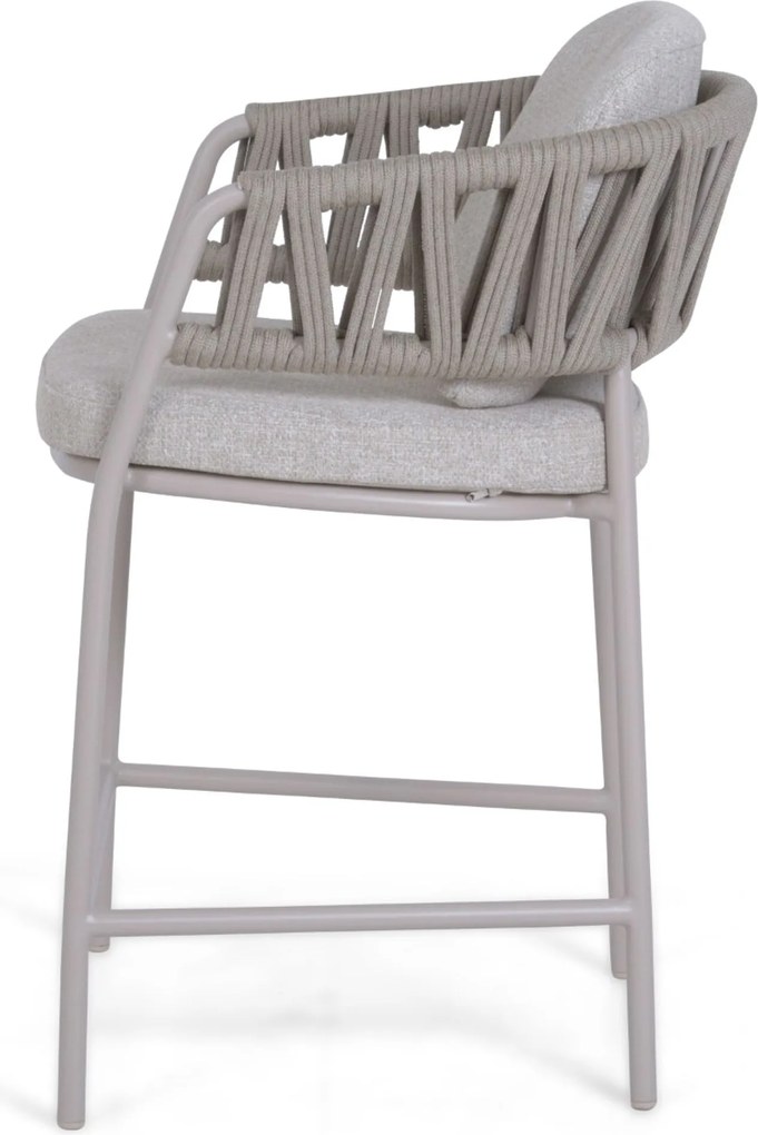 4 Seasons Outdoor Seasons Calma High Dining LOFT With Cushions Aluminium/rope Taupe