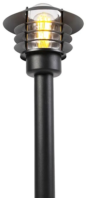 Moderne buitenlamp zwart 100 cm IP44 - Prato