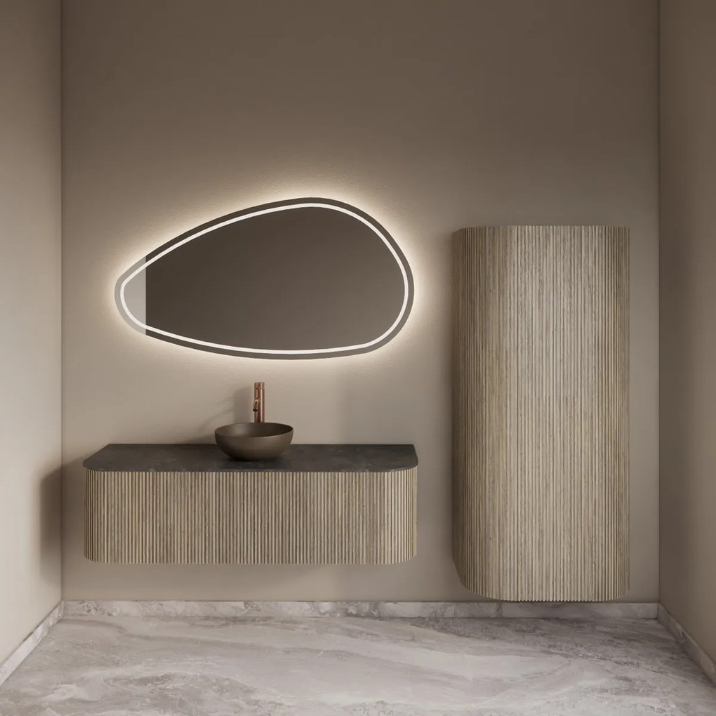 Gliss Design Alluro kolomkast 160cm corn silk
