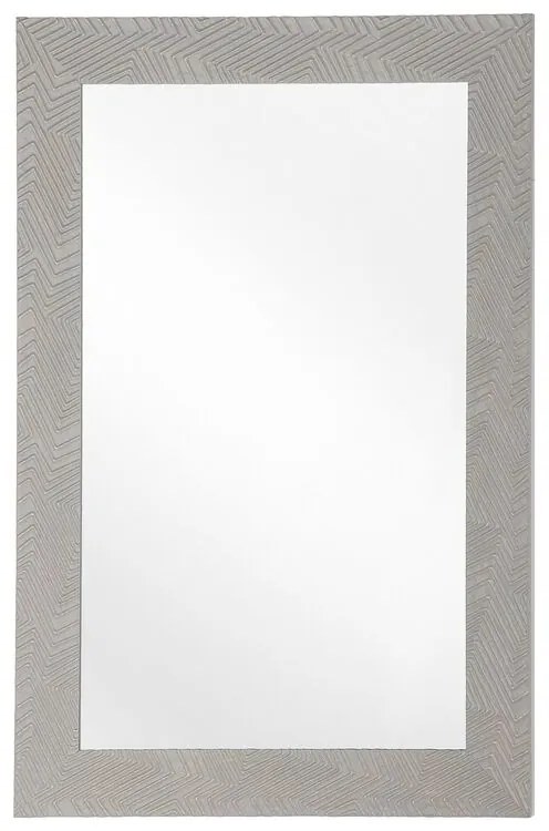 Wandspiegel grijs 60 x 91 cm NEVEZ Beliani