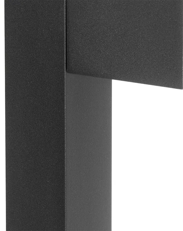 Buitenlamp zwart met grondpin en kabelmof 65cm IP44 - Baleno Industriele / Industrie / Industrial, Modern GU10 IP44 Buitenverlichting