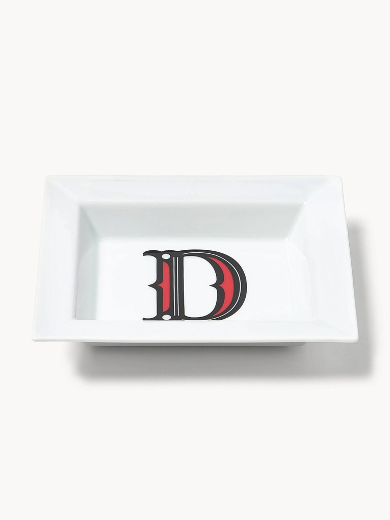 Westwing Collection x MEISSEN, handgemaakte vide-poche initialen met decoratie