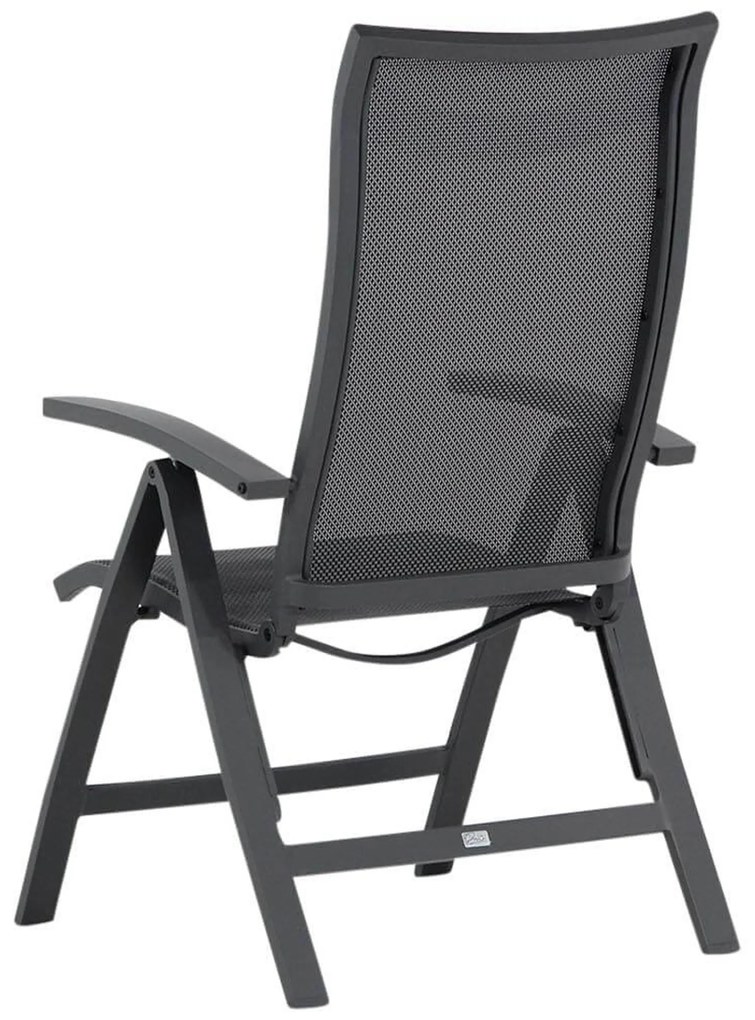 Tuinset 4 personen 180 cm Aluminium/Textileen /Aluminium/textileen Grijs Presto Lucardo/Valley