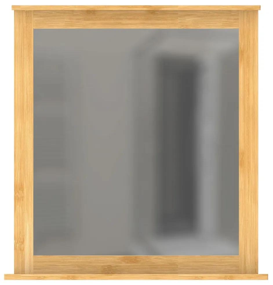 EISL Spiegel met bamboeframe 67x11x70 cm