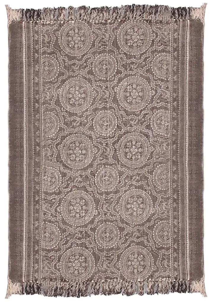 Medina Katoenen tapijt 180x270 cm donker