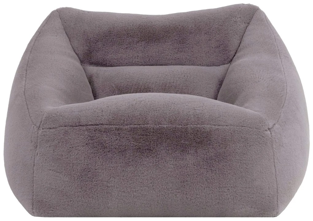 Icon Natalia Zitzak Stoel Faux Fur - Lichtgrijs