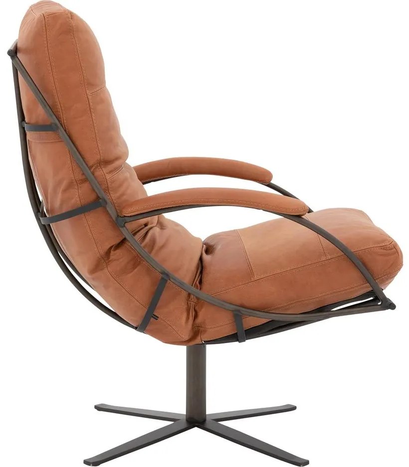 Goossens Excellent Draaifauteuil Job, Fauteuil met arm