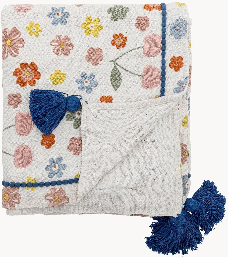 Kinder katoenen plaid Kers