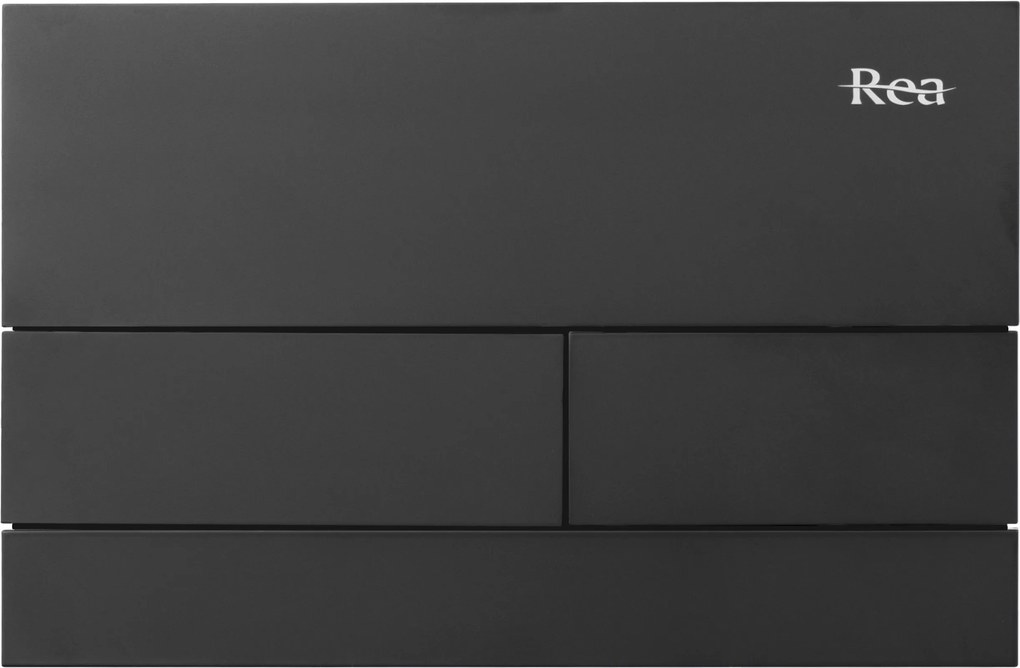 Drukknop voor WC-muurinstallatie K011A-Q Rea T Black Matt