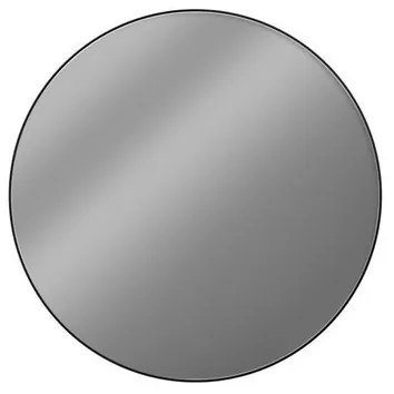 Looox Mirror Spiegel rond 80cm black line round zwart SPBLR800
