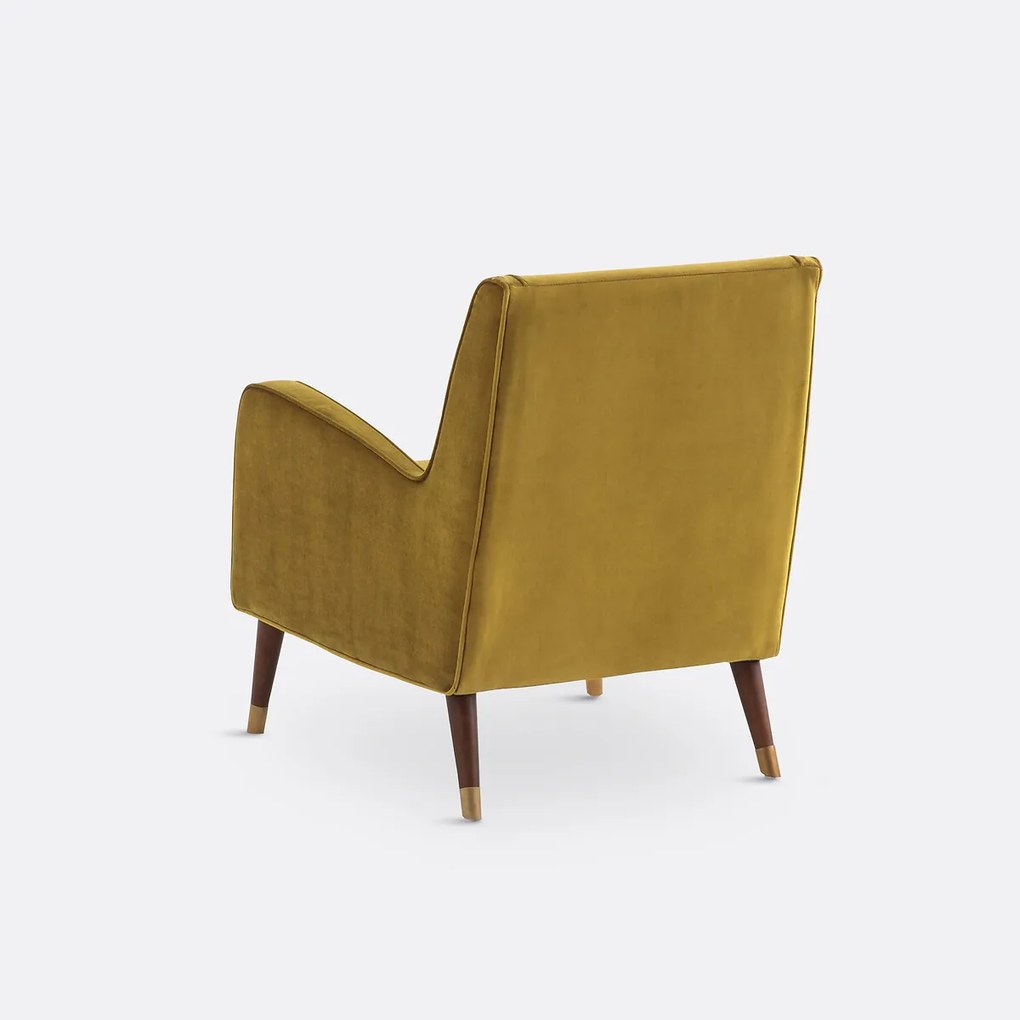 Fauteuil in fluweel, (Y)