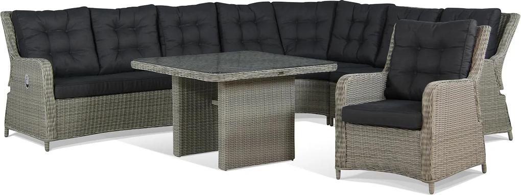 Garden Collections Wilson dining loungeset 6-delig