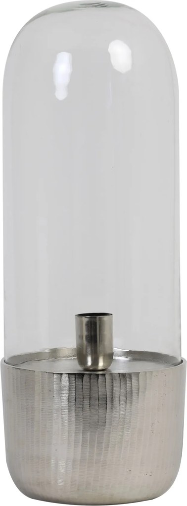 Tafellamp Ø20x58,5 cm KALEMA glas nikkel
