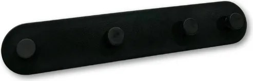 Kapstok Zwart 39cm - 5 cm x 60 cm x 0.04 cm | 0.3 kg | Paneli akoestische wandpanelen - AKU Wandpanelen