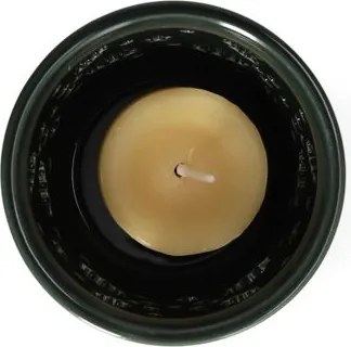 Waxinelichthouder, porselein, groen, Ø7,2 cm x 5,5 cm