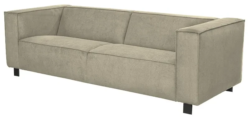 3 zitsbank - Flaska - stof Regain beige 01