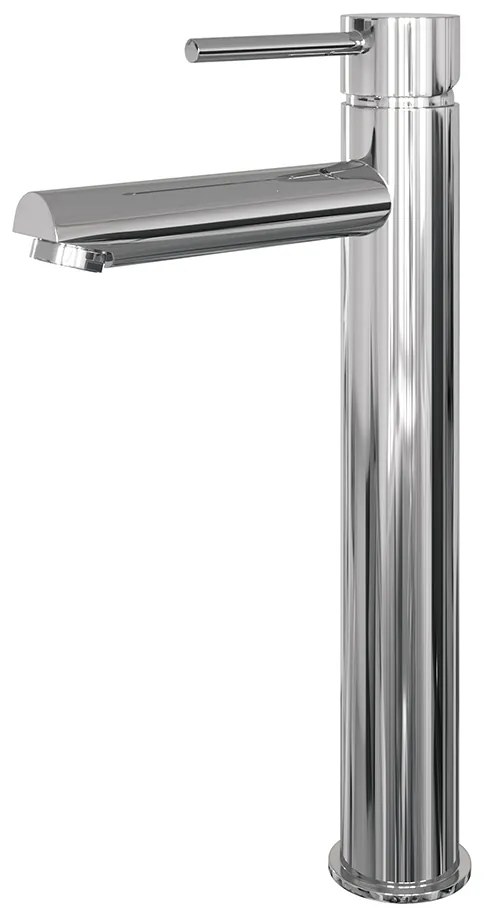 Brauer Chrome Edition ColdStart verhoogde wastafelkraan energy-saving model A chroom