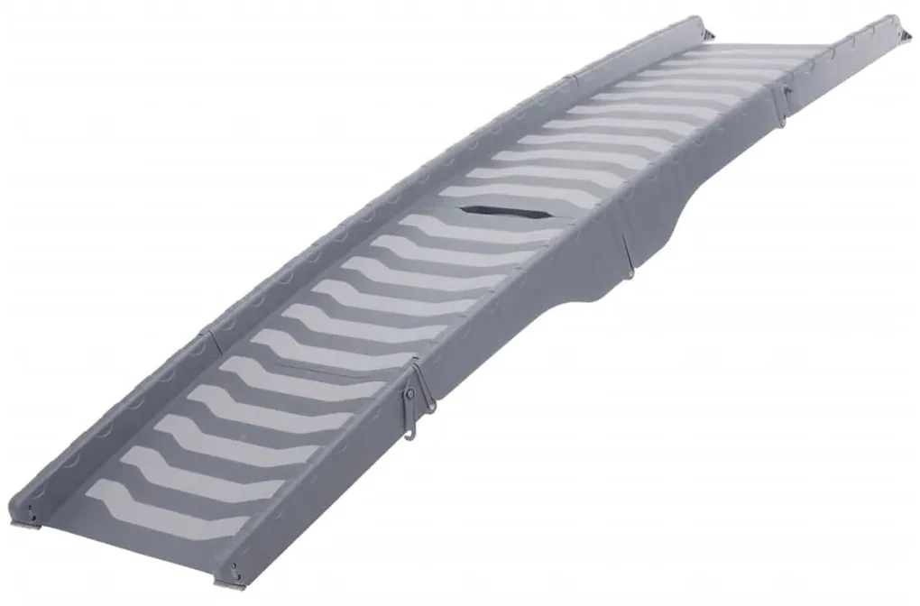 TRIXIE Loopplank huisdieren 3-voudig inklapbaar 39x150 cm grijs 394736