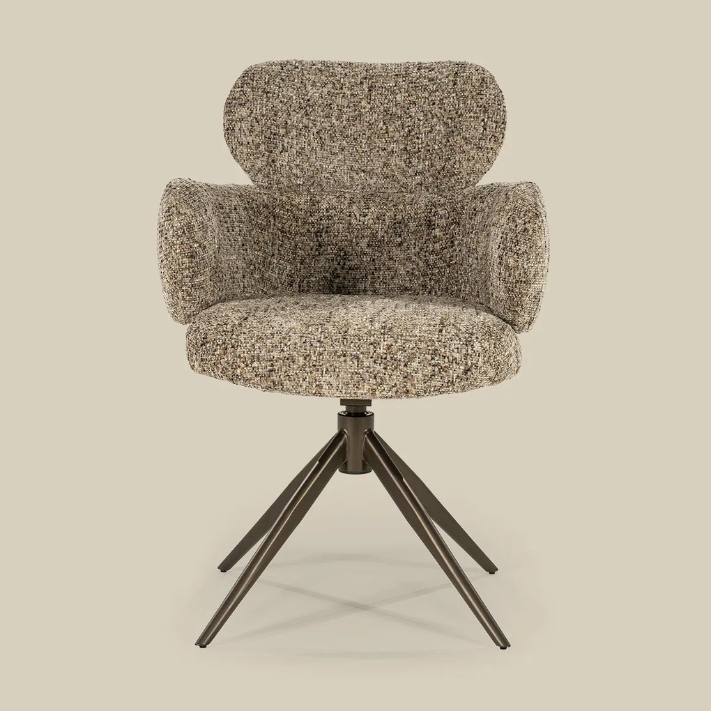 Draaibare Eetstoel Taupe