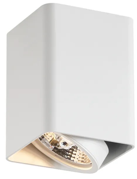 Design opbouwSpot / Opbouwspot / Plafondspot wit GU10 70mm draai- en kantelbaar - Vox Design GU10 Binnenverlichting Lamp