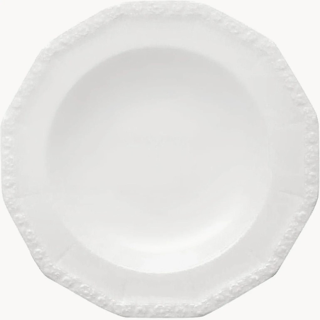 Pastaborden Maria wit, 6-delig