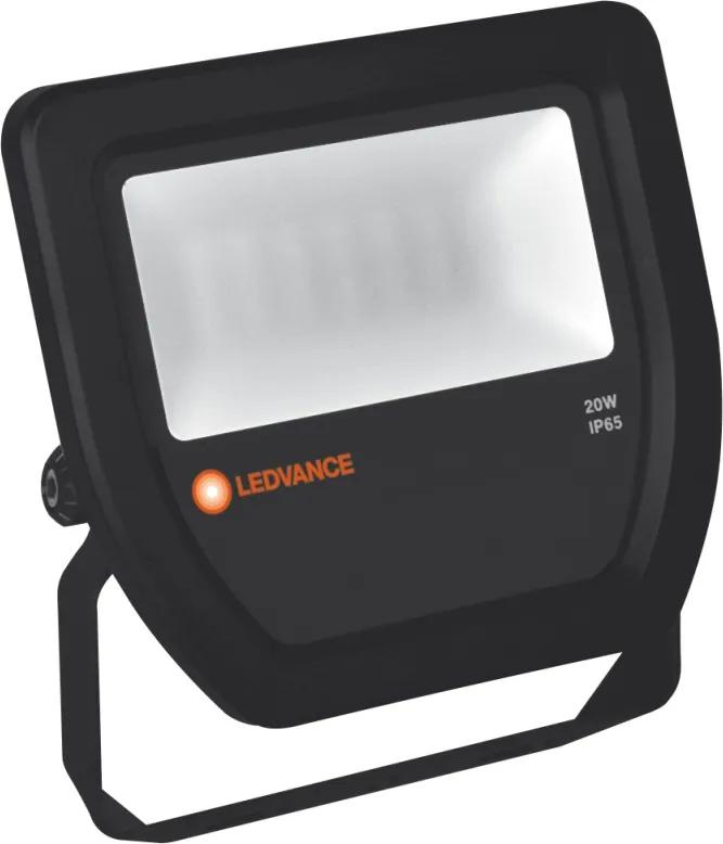 Ledvance LED Breedstraler 20W 6500K 2200lm IP65 Zwart | Vervangt 50W