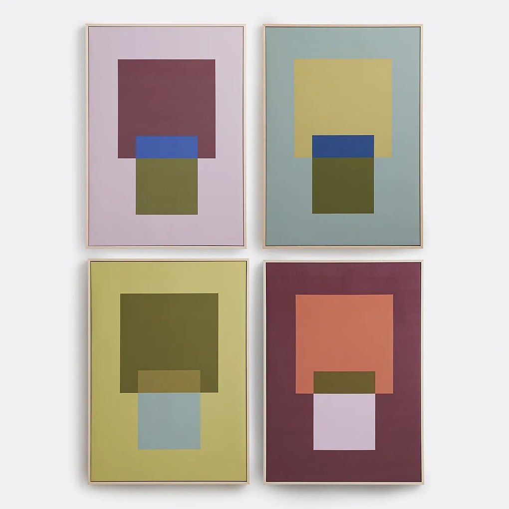 Ingelijste digitale print, 50 x 70 xm, AZELYS