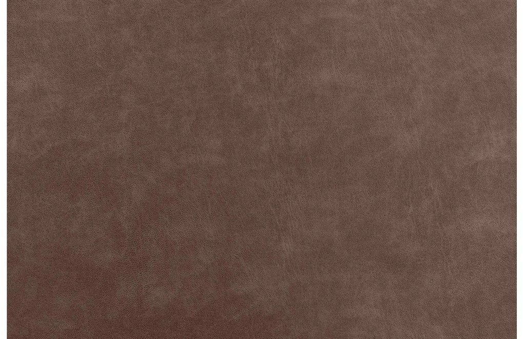 Goossens Key West bruin, micro leer, 3-zits, modern design