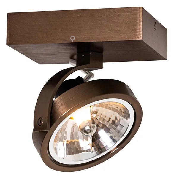 Design spot donkerbrons draai en kantelbaar - Go