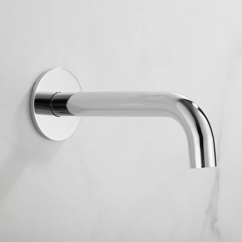 Saniclear Plus Stripes Pro inbouw badkraan met 20cm uitloop chroom