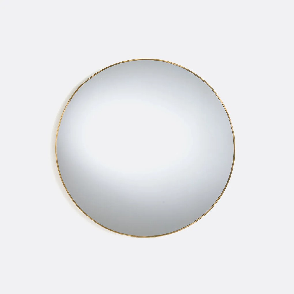 Ronde spiegel in staal Ø50 cm, Uyova