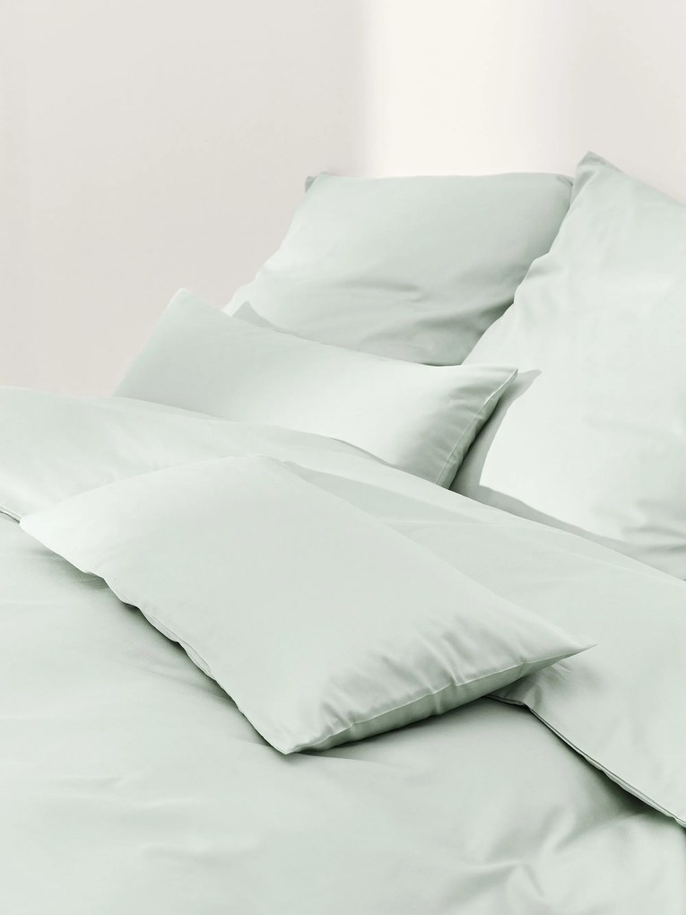 Katoensatijnen dekbedovertrek Comfort