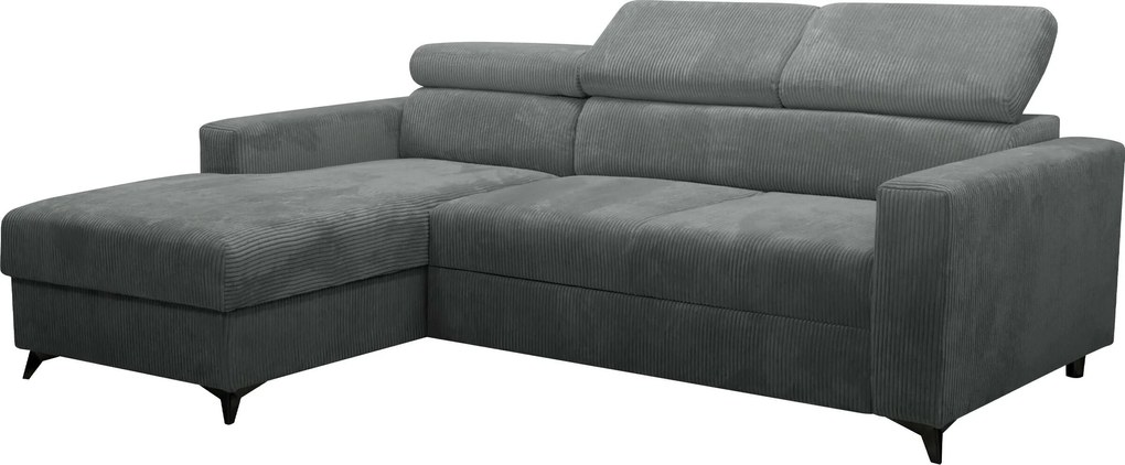 Hoekbank Columbus 191, Aanwezig, Aanwezig, 236x172x82cm, 134 kg, Poten: Kunststof, Metaal