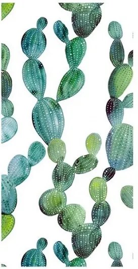 Strandlaken Cactus 100 x 180 cm groen