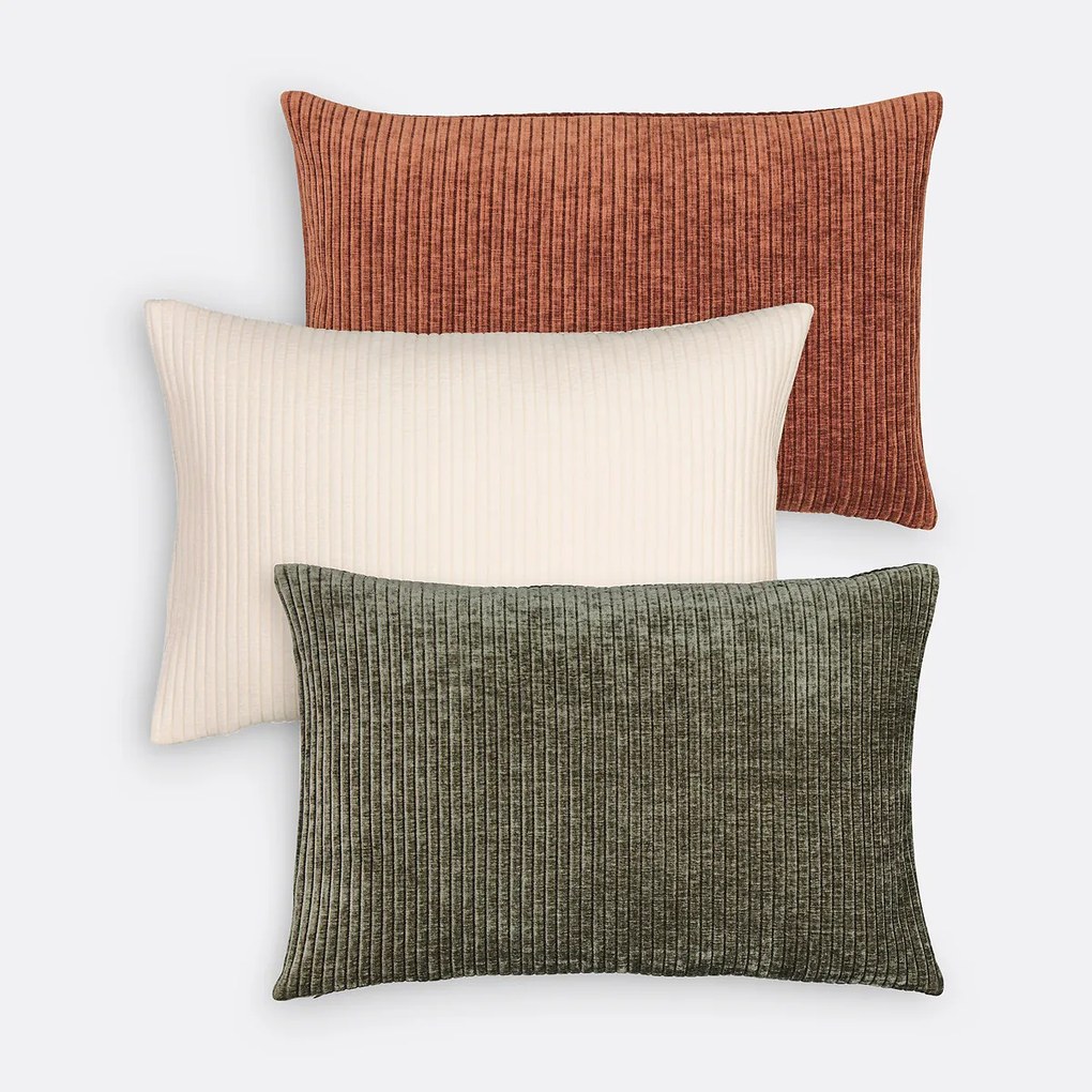 Kussenhoes, 60x40 cm, ribfluweel, Carly