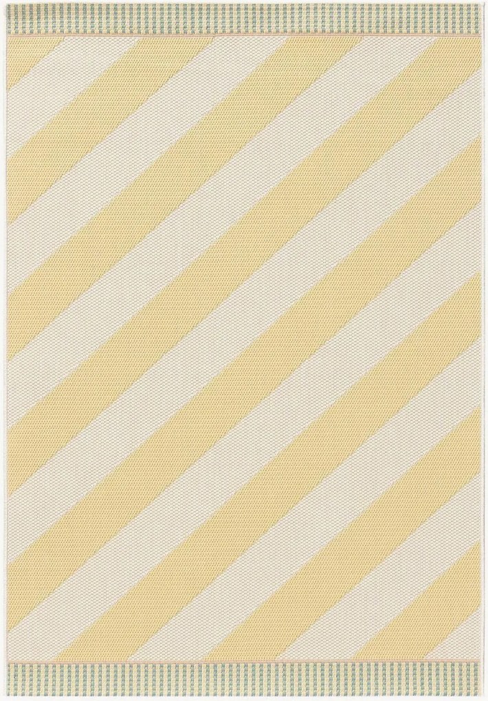 Laagpolig in- & outdoor vloerkleed Sunny