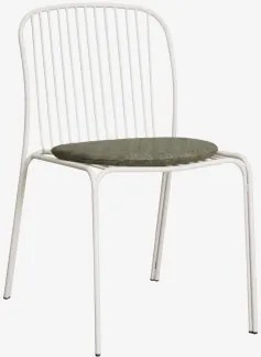 Set Van 2 Tuinstoelen Van Staal Anerina Moka Bruin & Groen – Intens Olijf - Sklum