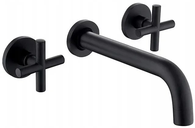 Inbouw wastafelkraan REA EXIT Black