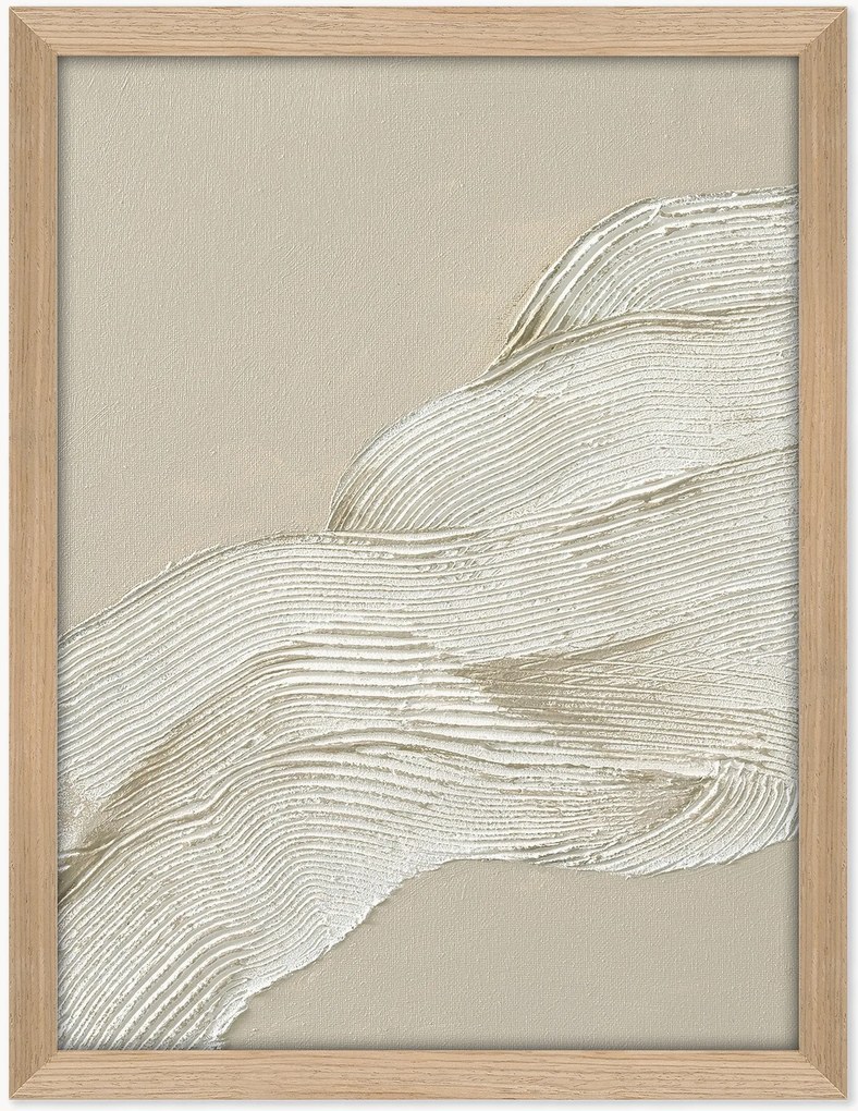Handbeschilderde ingelijste canvas Shape 2
