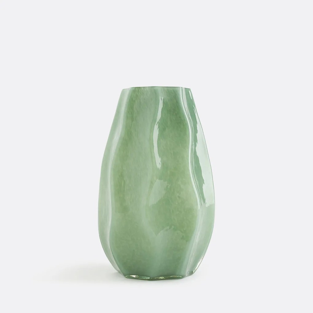 Glazen vaas H22 cm Losie